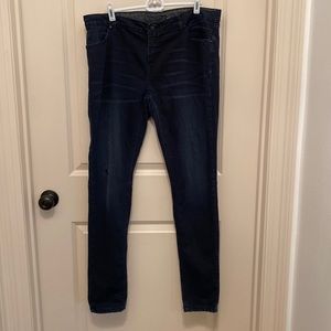 Harley-Davidson Black Label dark blue skinny jeans in size 32